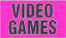 VIDEO GAMES label rolls. 1/2