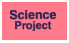 Science Project label roll(s) pink & navy