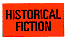 Historical Fiction label roll(s) red & blk  7/8