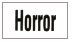 Horror label roll(s) 7/8