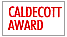 Caldecott Award label roll(s) white/red  1/2