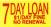 7 DAY LOAN_ $1/DAY FINE_ NO RENEWAL Label Roll(s) G. P. adhesive ylw/red, .625
