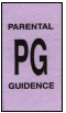 PARENTAL GUIDANCE label roll(s) .75